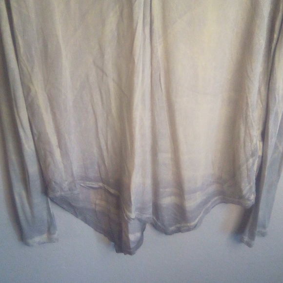 Nwt Xcvi Acid Wash Lagenlook distressed Tunic Top - Picture 5 of 14